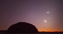 Venüs ve Jüpiter bir araya geldi!
