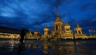 Tayland Kralının yakılacağı saray tamamlandı
