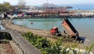 Trabzon'da tepki çeken dolgu çalışması