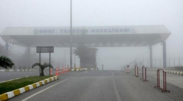 Trabzon'da uçak seferleri iptal edildi