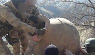 Tunceli'de Ortaçağ dönemine ait dev Pithos buldu