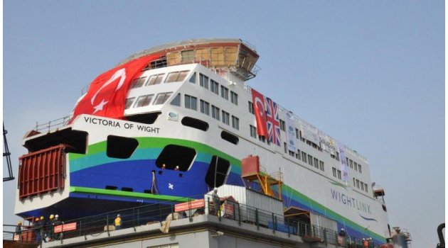 Yalova'dan İngiltere'ye 35 milyon euroluk feribot