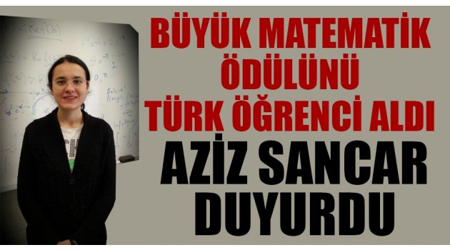 Zeliha Kılıç, doktora seviyesinde en iyi 'Tanner Ödülü'ne layık görüldü